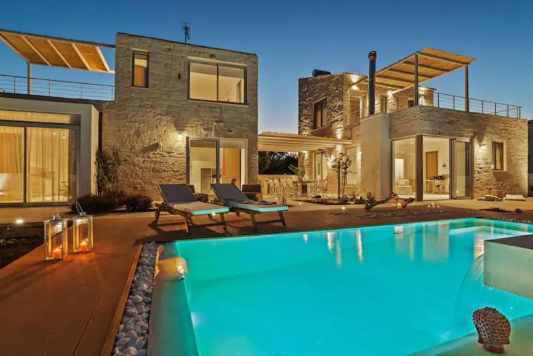 Villa Annassa Almyrida Almirida Exteriér fotografie